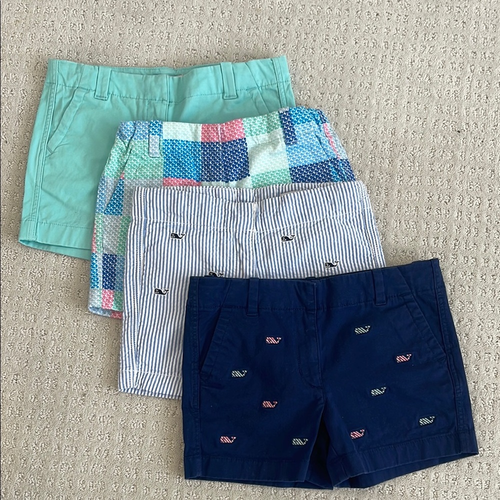 Vineyard Vines Embroidered Kids Shorts